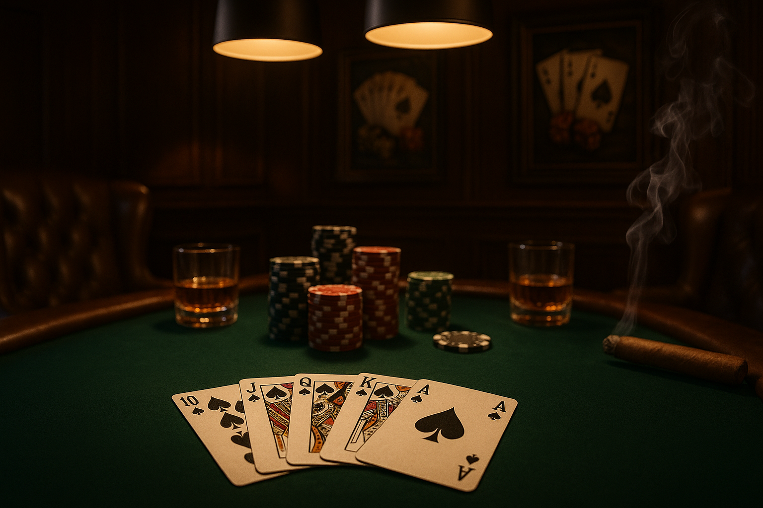 I never bluff. That’s my biggest lie. Poker Table Legends