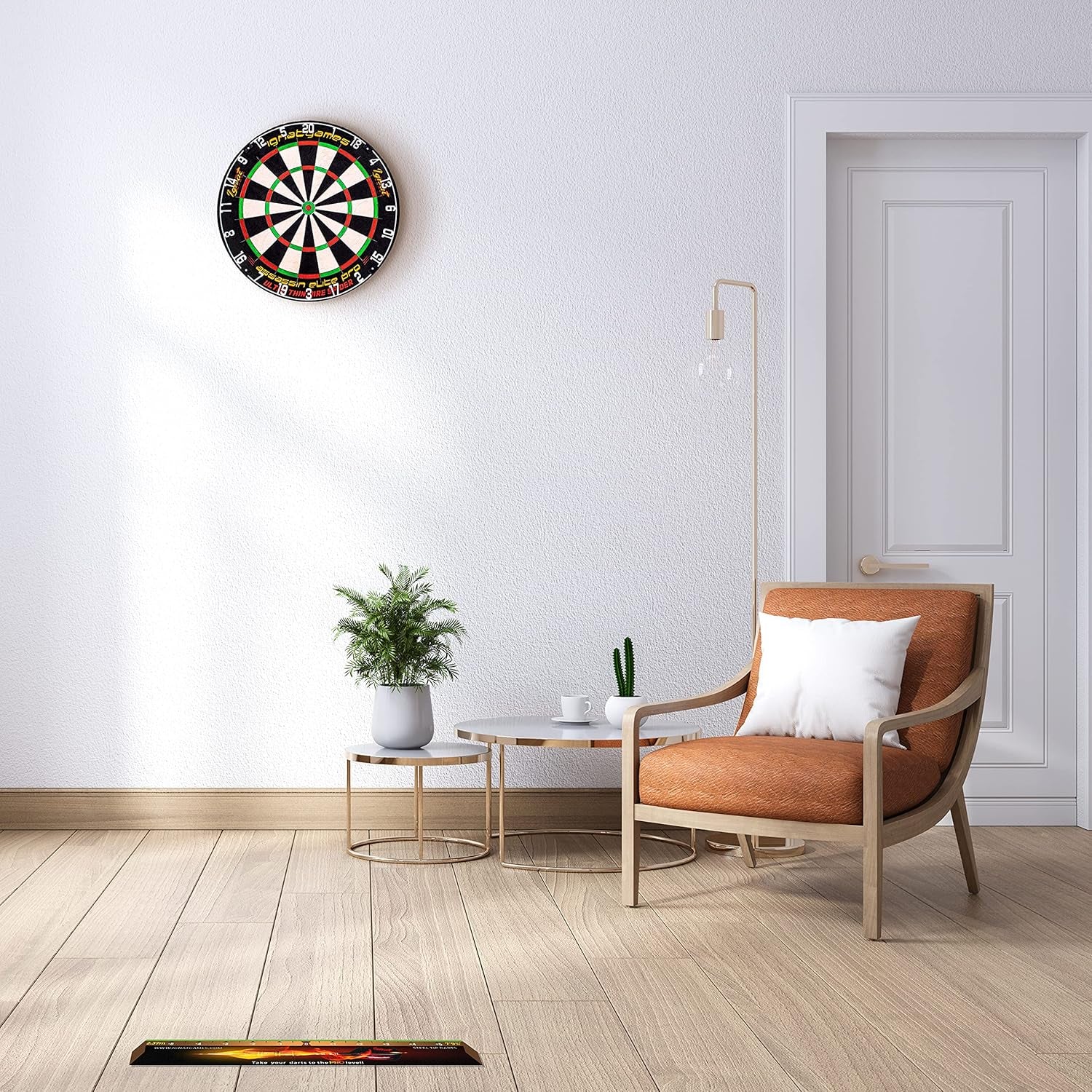 Dart Throw Line Sticker – Universal Toe Line Floor Marker