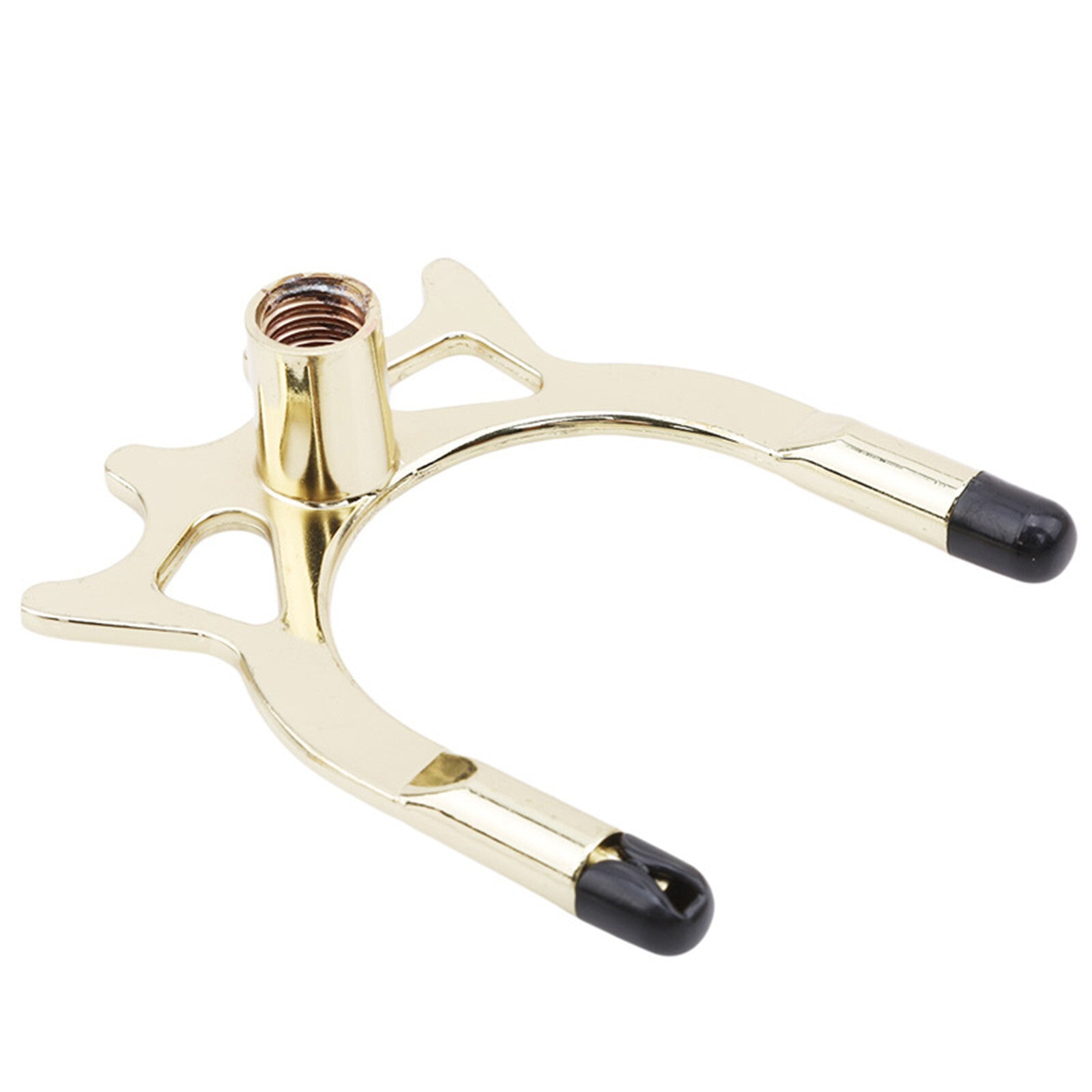 2x Pool Cue Rest Set – Cross & Spider Brass Bridge Heads
