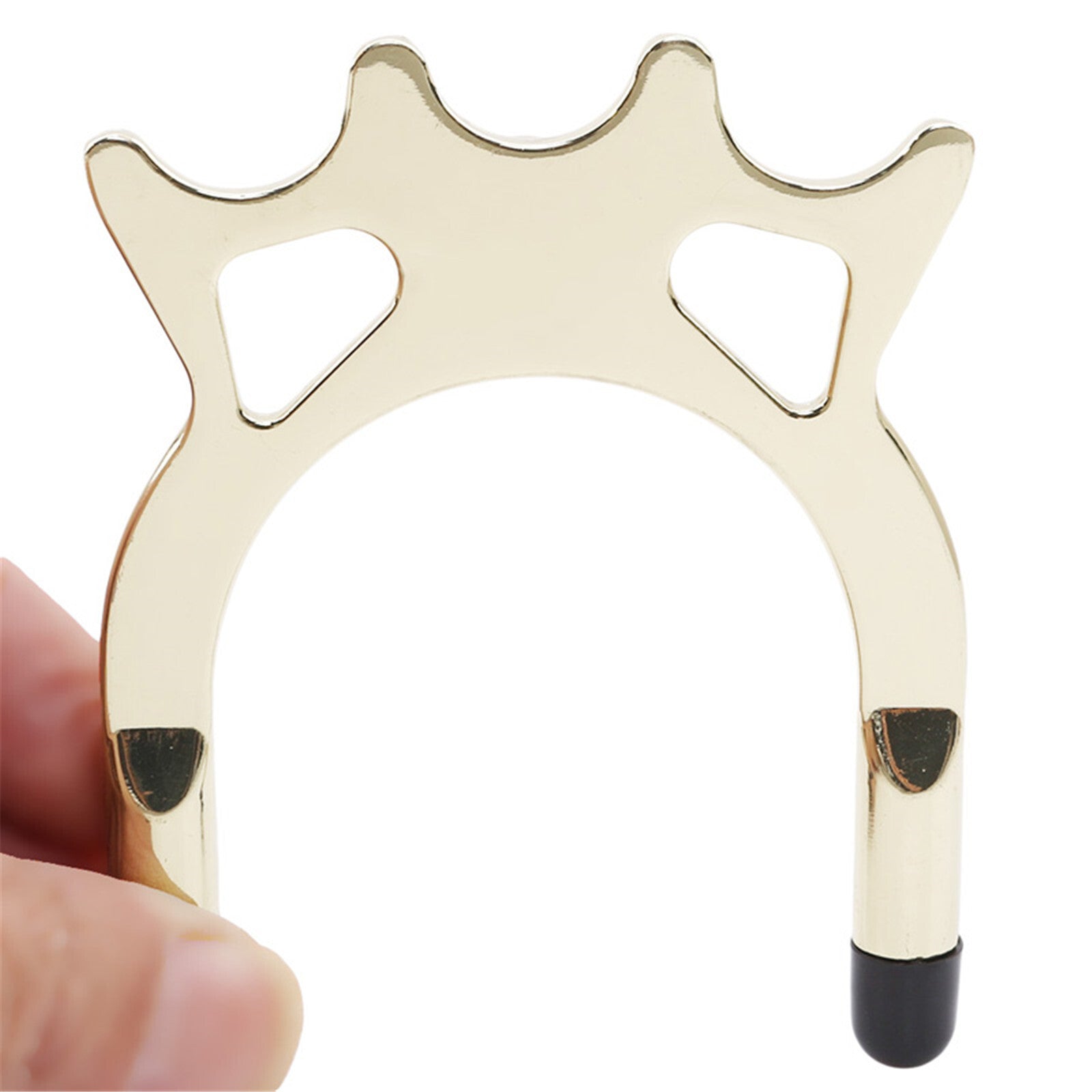 2x Pool Cue Rest Set – Cross & Spider Brass Bridge Heads