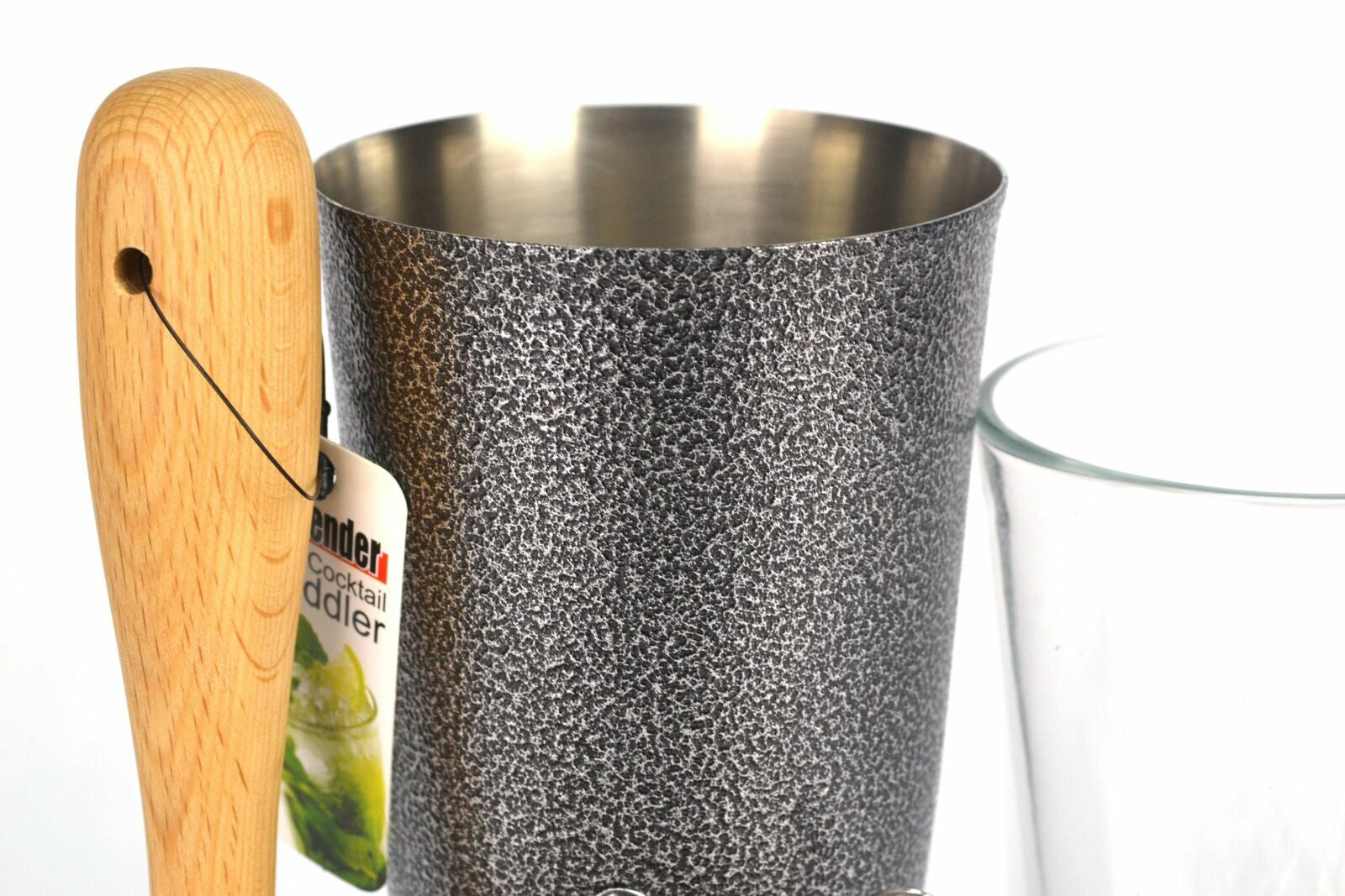 Boston Cocktail Shaker Bar Set – 7pc Professional Mixology Kit