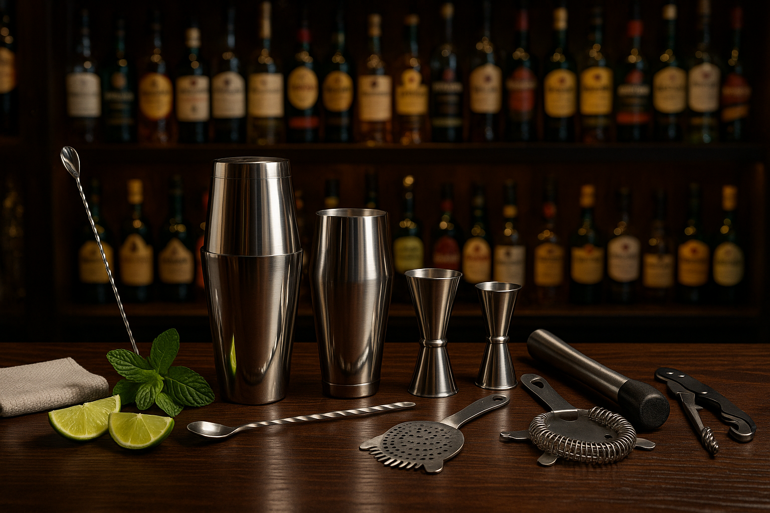 Got a cocktail shaker. Now my wrists hurt for another reason. Behind the Bar Essentials