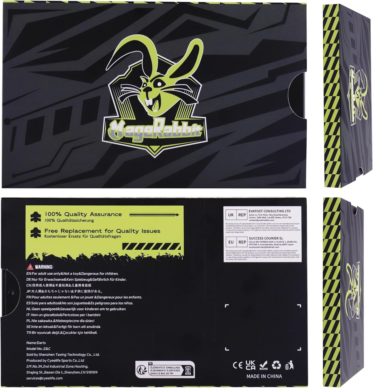 Pro Steel Tip Darts Set – 6 Darts, 24 Flights, 8 Shafts + Case