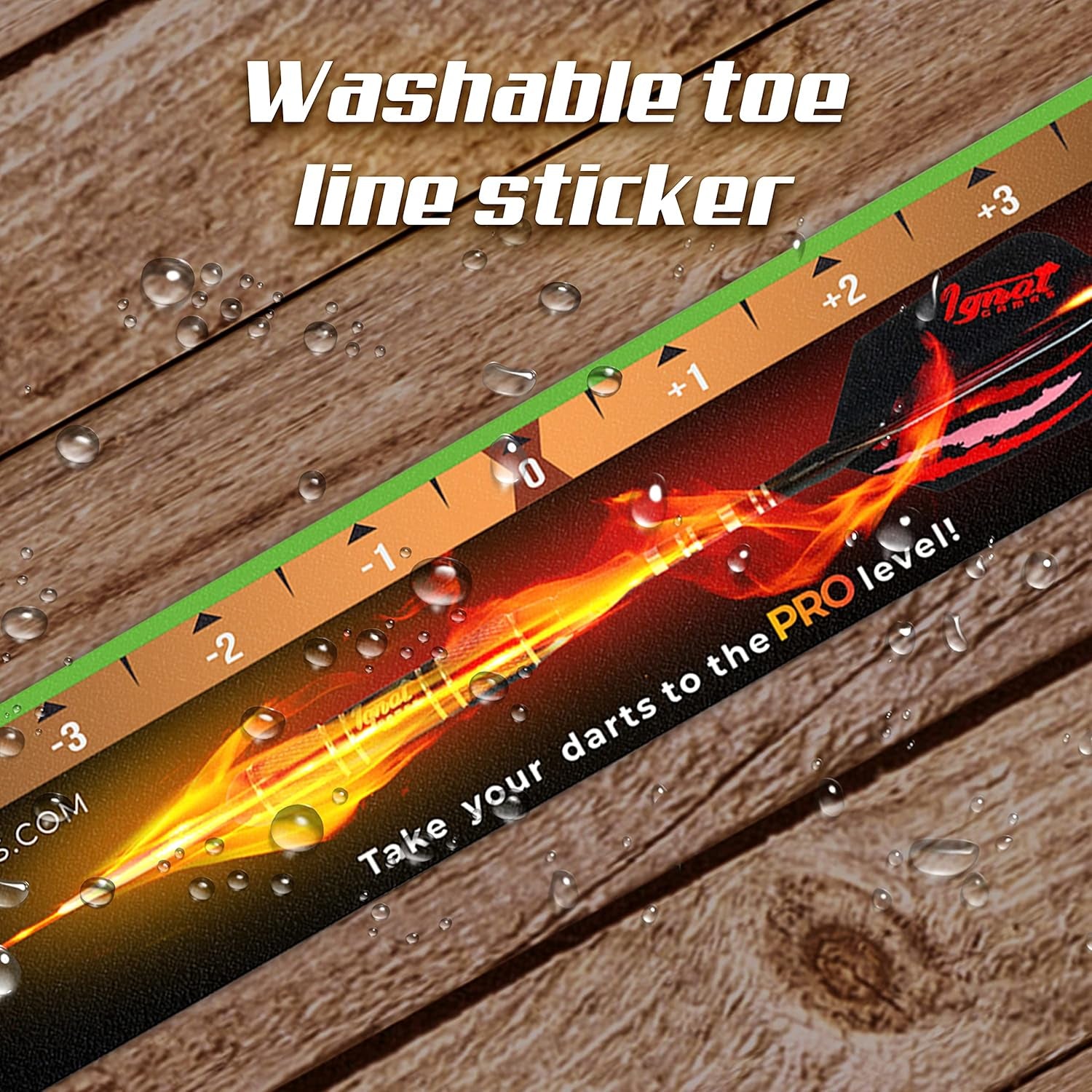 Dart Throw Line Sticker – Universal Toe Line Floor Marker