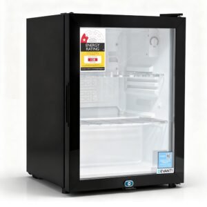 Devanti 56L Bar Fridge with Glass Door