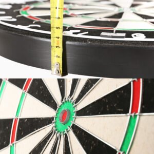 18-Inch Competition Dartboard with Steel Darts - Image 3