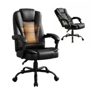 Massage Office Chair with PU Leather