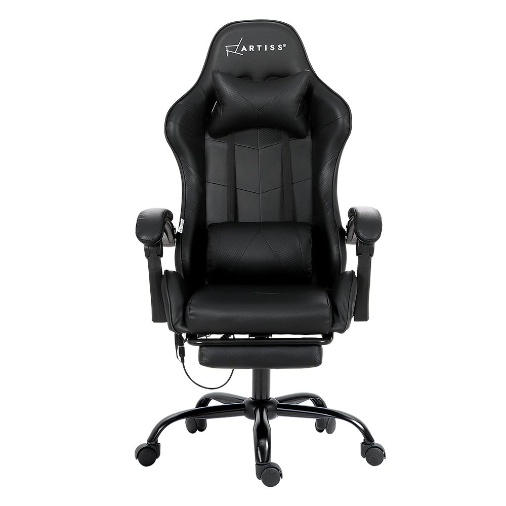 Artiss Massage Gaming Chair - Ergonomic Office Chair - Image 3