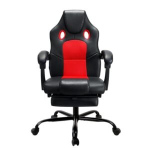 Massage Gaming Office Chair with PU Leather - Image 3