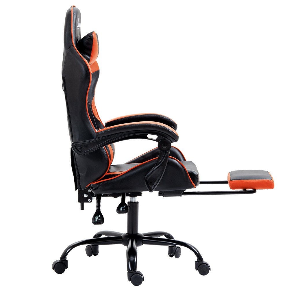 Artiss Comfy Gaming Office Chair with Footrest - Image 4