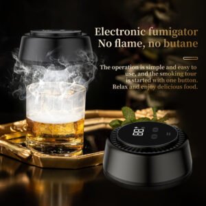 Automatic Electric Whiskey Smoker Set - USB Rechargeable - Image 6