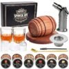 Complete Cocktail Smoker Kit with Accessories & Glasses