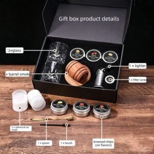 Alternative view of Complete Cocktail Smoker Kit with Accessories & Glasses