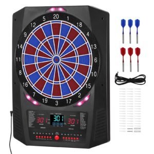 Electronic Dart Board with 45 Games & 8 Player Support