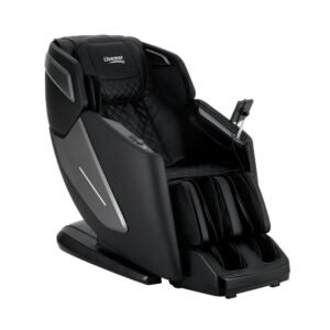 Alternative view of 4D SL-Track Massage Chair with Heat – Black, 12 Programmes