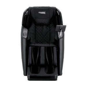 4D SL-Track Massage Chair with Heat – Black, 12 Programmes - Image 4